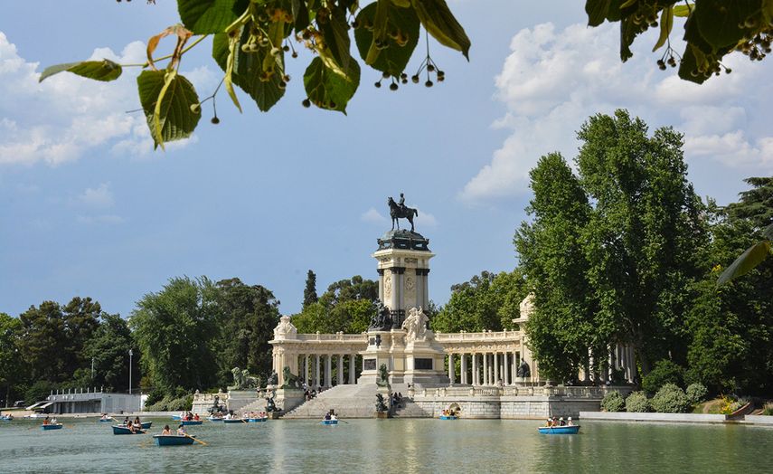 Parque de El Retiro, lugar para respirar libre.