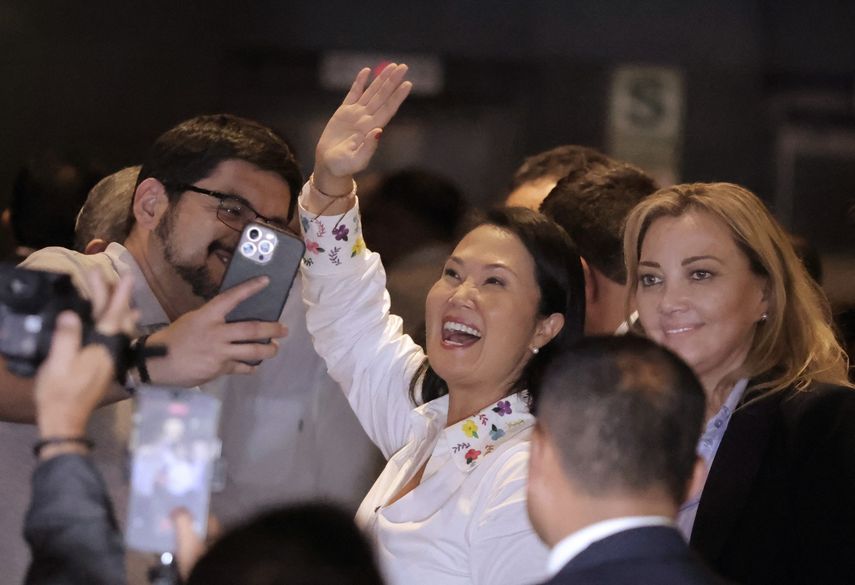 Keiko Fujimori contará con una bancada fuerte en el Congreso, pese a que no será mayoría (AFP)