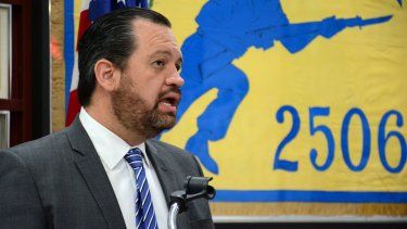 El presidente de la Comisión Justicia Cuba, René Bolio.