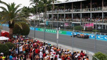 El Gran Premio de Miami fue la primera de tres paradas para la Fórmula 1 esta temporada en los Estados Unidos.
