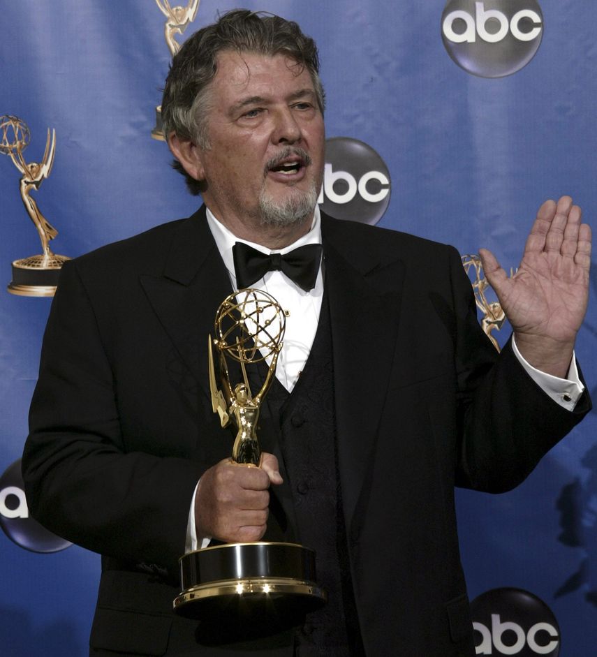 El director Walter Hill cuando fue premiado en 2004 por su trabajo frente a Deadwood.&nbsp;