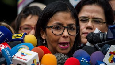 Delcy Rodríguez, canciller venezolana