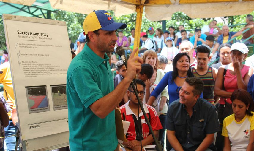 Capriles sostuvo que el gobierno tuvo que aceptar que el cierre de la frontera con Colombia fue un error
