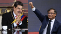 Nicolás Maduro y Gustavo Petro. 
