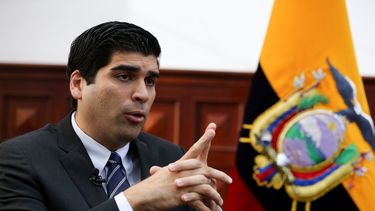 El vicepresidente de Ecuador,&nbsp;Otto&nbsp;Sonnenholzner.