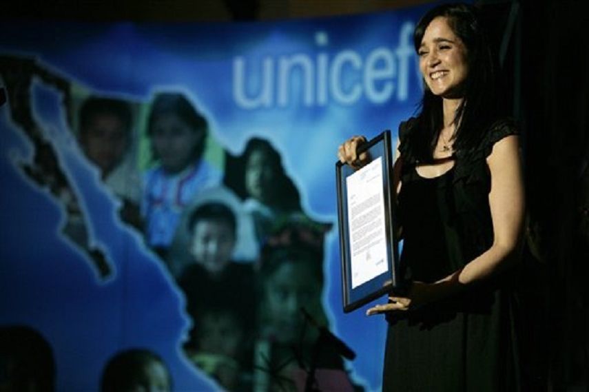 La cantautora mexicana dedica su tiempo fuera de los escenarios a su labor activista con Unicef 