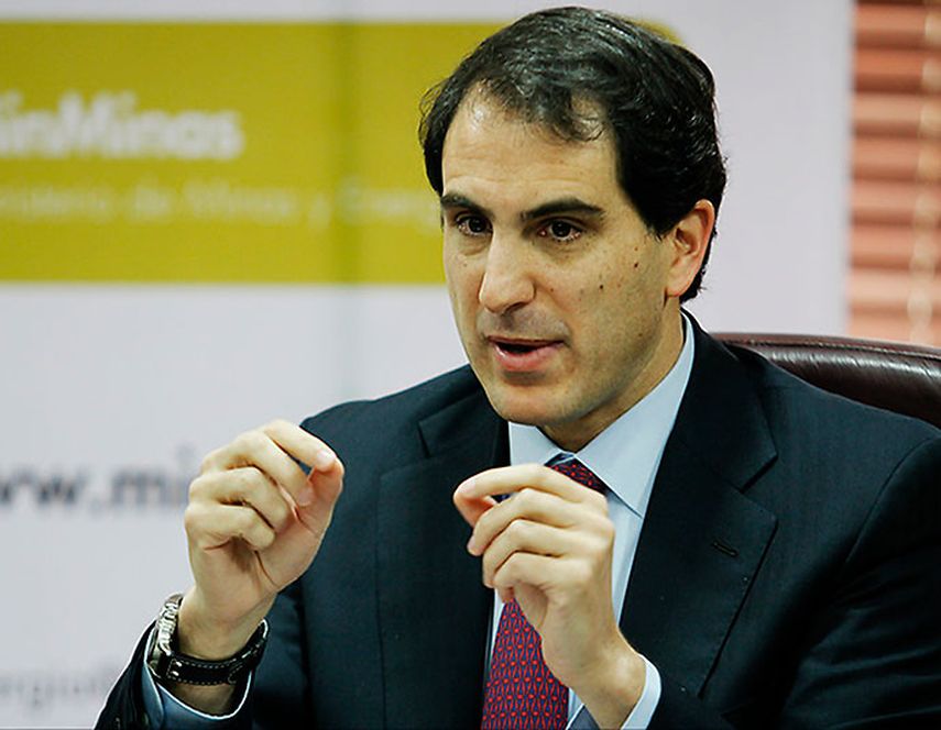 El ministro colombiano de Minas y Energía, Tomas González (CORTESÍA) 