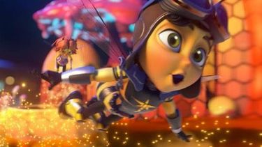 Imagen de Capitán Avispa, película animada producida por Juan Luis Guerra.