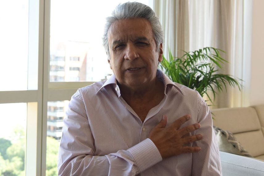 Expresidente de Ecuador, Lenín Moreno.&nbsp;