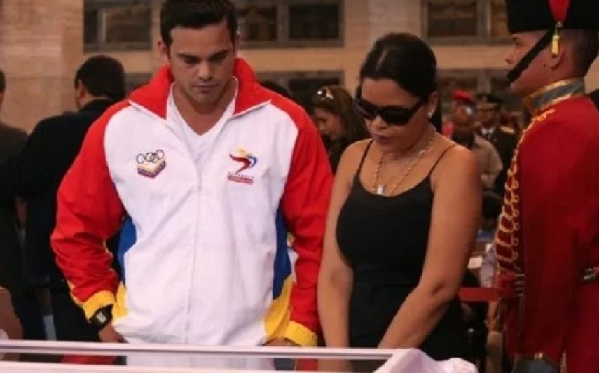 Coco Sosa fue novio de la hija del fallecido Hugo Chávez.