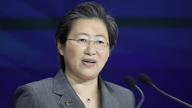 Lisa Su, presidenta y CEO de Advanced Micro Devices, encabeza la apertura de la Bolsa de Nueva York, el 1 de mayo de 2019.&nbsp;