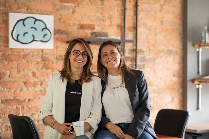 Fabiana Treviño y María Isabel Paz, creadoras de Assisttu.&nbsp;