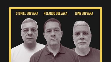 Los hermanos Otoniel y Rolando, y el primo Juan Bautista Guevara, presos políticos en Venezuela por el caso Anderson (2004)