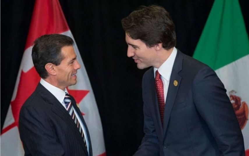 En una llamada anterior, Peña Nieto y Trudeau habían acordado mantener y reforzar el compromiso comercial entre ambos países.