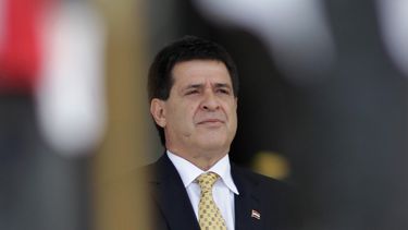 El presidente de Paraguay, Horacio Cartes.
