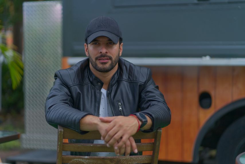 El actor cubano Sandy Marquetti.