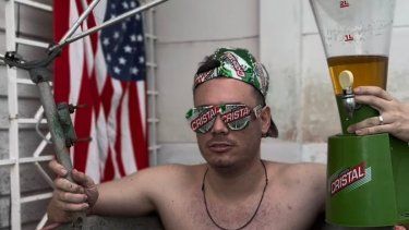 Sandro Castro, nieto del desaparecido dictador cubano Fidel Castro.&nbsp;