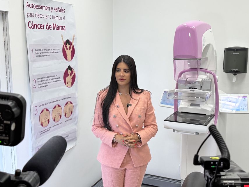 Jenisbel Acevedo, organizadora del evento de mamografías gratuitas en Hialeah.&nbsp;