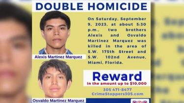 Hermanos asesinados en el suroeste de Miami-Dade.