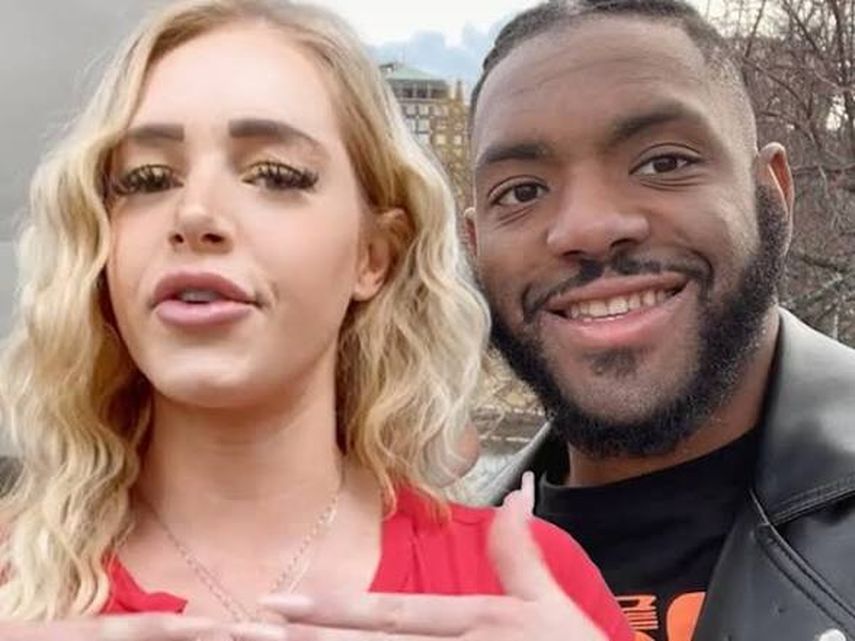Courtney Clenney y su expareja.