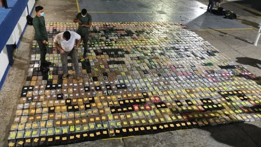 Cocaína incautada en Colombia. Foto ARCHIVO&nbsp;