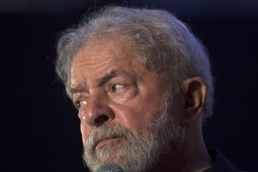 Luiz Inácio Lula da Silva, expresidente de Brasil condenado a 12 años de prisión por corrupción y lavado de dinero.