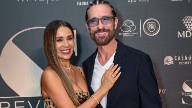 Catherine Siachoque y Miguel Varoni.