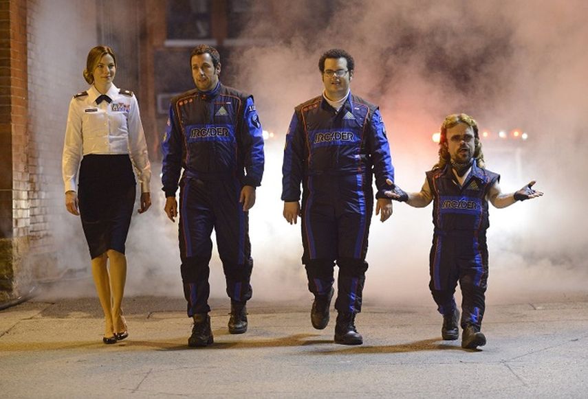 Escena de la cinta Pixels del director Chris Columbus. (CORTESÍA). 