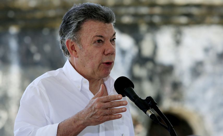 Juan Manuel Santos, presidente de Colombia.