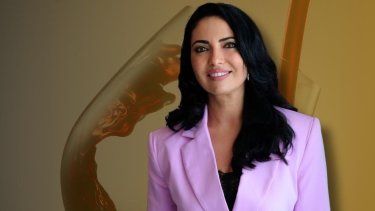 La sommelier Idania González.