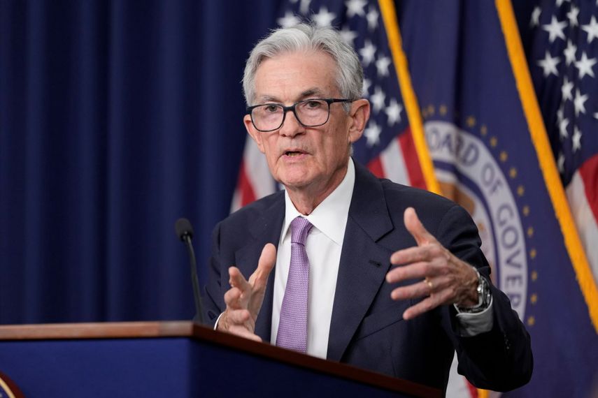 El presidente de la Reserva Federal Jerome Powell.