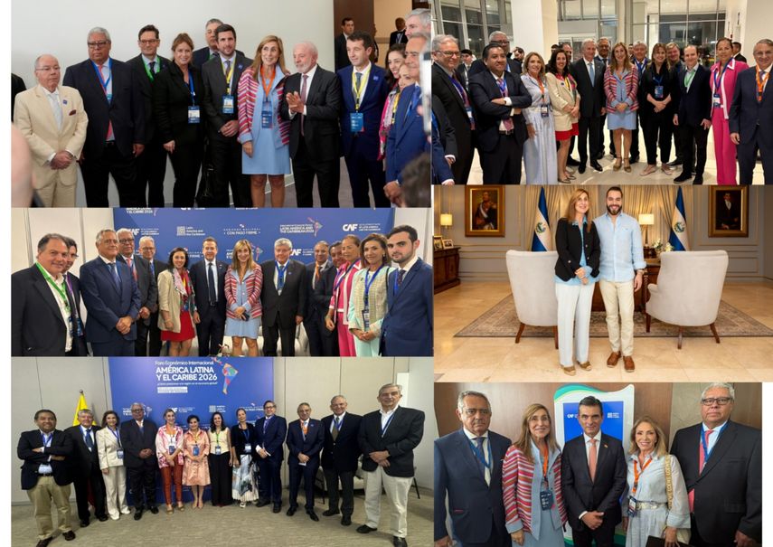 En todas las conversaciones mantenidas con presidentes y miembros de los distintos gobiernos latinoamericanos, Núria Vilanova destacó “la firme apuesta de CEAPI, y de todos y cada uno de sus socios, por Iberoamérica”.