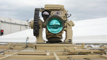 Sistema láser de defensa Rayo de Hierro.