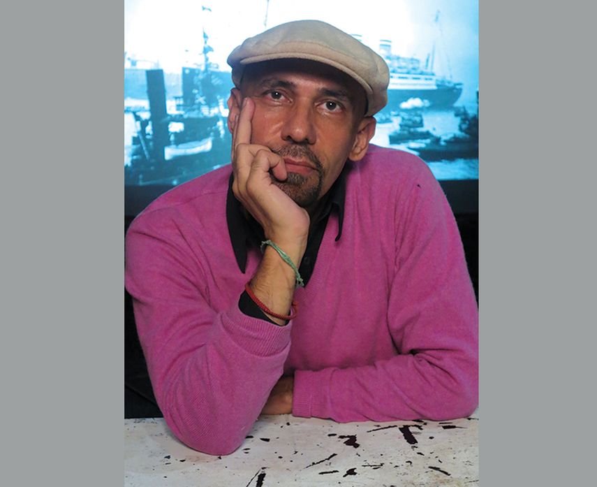 El autor dirige la representación. (CORTESÍA)