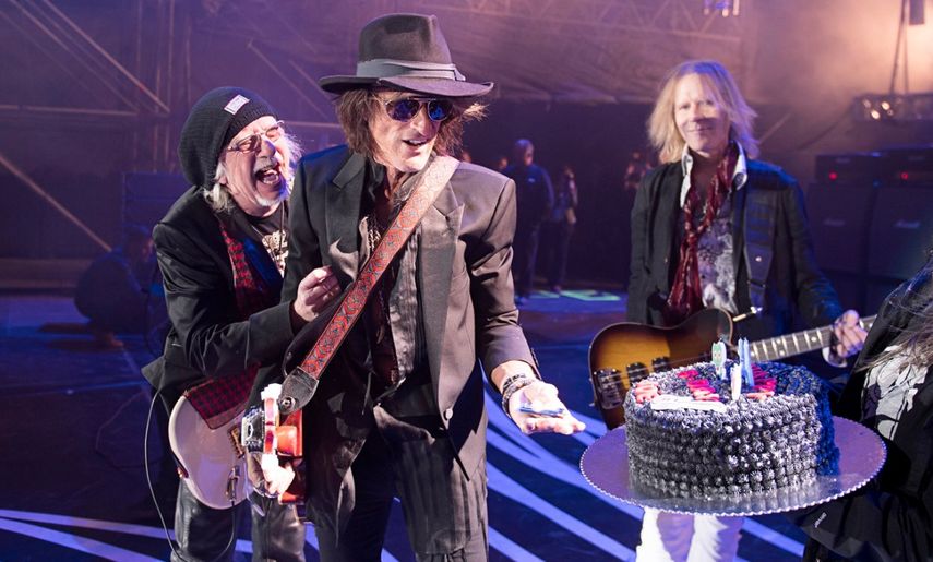La banda Aerosmith.&nbsp;