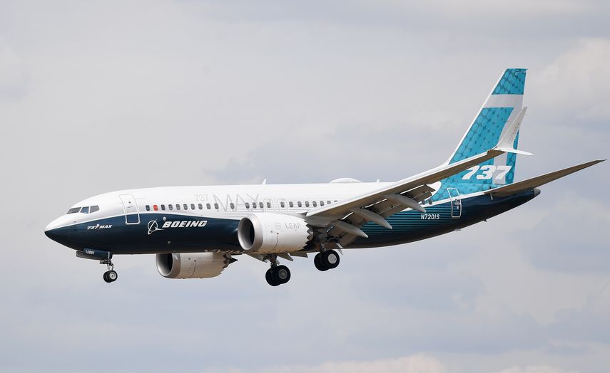 En la imagen, un Boeing 737 Max.&nbsp;