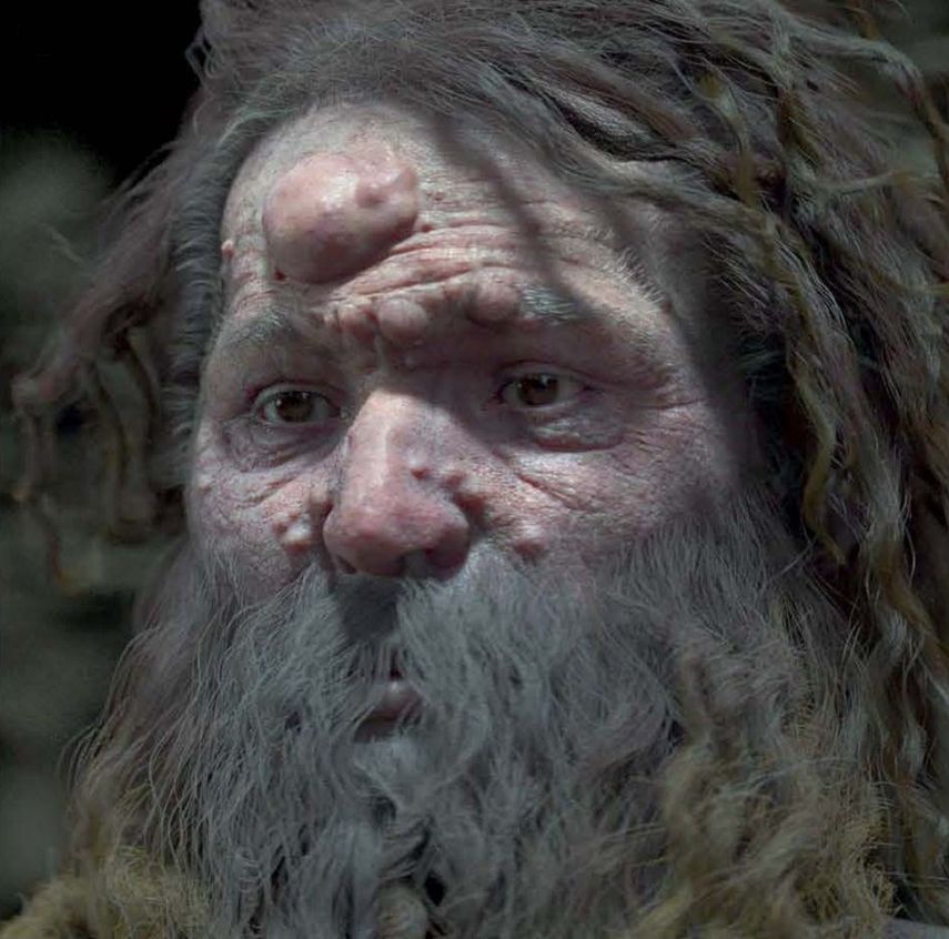 Así luce el rostro del primer hombre de Cromañón tras ser reconstruido por científicos de la Universidad de Versalles&nbsp;en Sant Quentin en Yvelines, Francia.