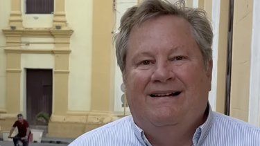 El jefe de la misión de la embajada de EEUU en La Habana, Mike Hammer, en un video publicado por la página en Facebook de la Embajada de Estados Unidos en Cuba.&nbsp;