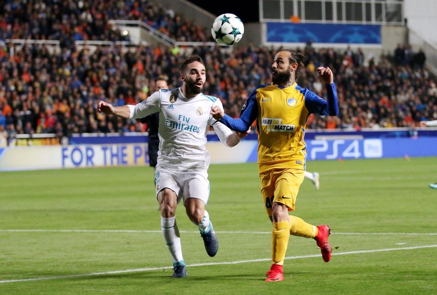Con la amonestación, Carvajal deberá cumplir una fecha de sanción en la última fecha de la fase de grupos.