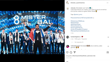 El cubano Juan Carlos Ariosa se consagra como Mister Global 2023.