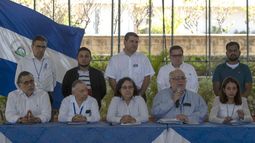 Miembros de la Alianza Cívica por la Justicia y la Democracia.