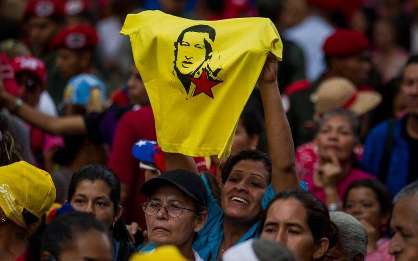 Venezolanos oficialistas.&nbsp;