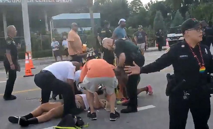 Muere hombre tras ser atropellado en desfile de orgullo LGBTQ cerca de Ft. Lauderdale