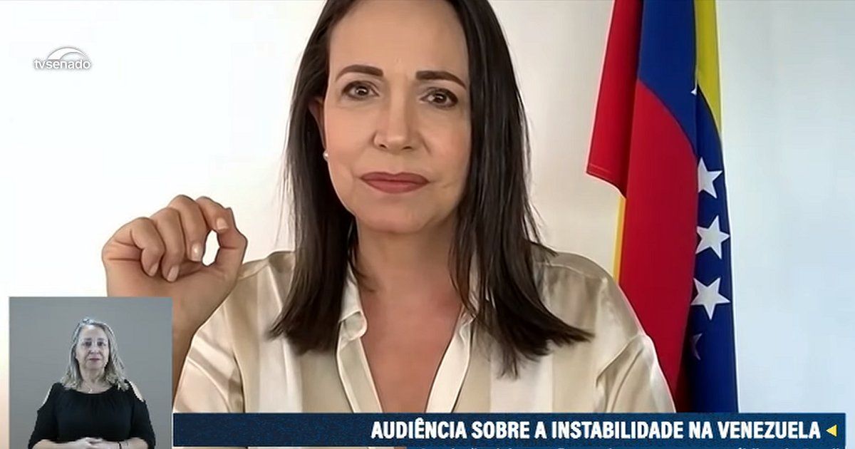 EN VIVO: María Corina Machado habla ante el Senado de Brasil