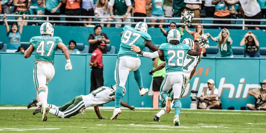 Los&nbsp;Dolphins&nbsp;ahora tienen registro de 4 ganados y 4 perdidos.