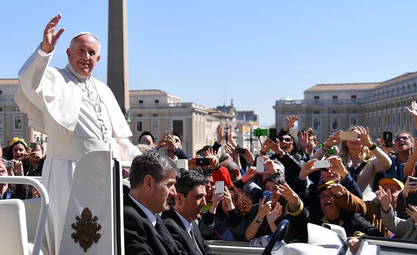 El papa Francisco aseguró que la familia sigue siendo una buena noticia para el mundo de hoy.