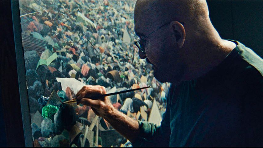 Escena del filme&nbsp;Perseverancia, un ensayo documental sobre Tomás Sánchez.