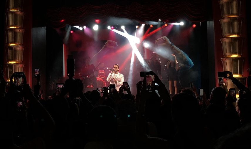 El cantante colombiano Maluma presentó en Miami Beach el tema del Himno Latinoamericano del Mundial Rusia 2018.