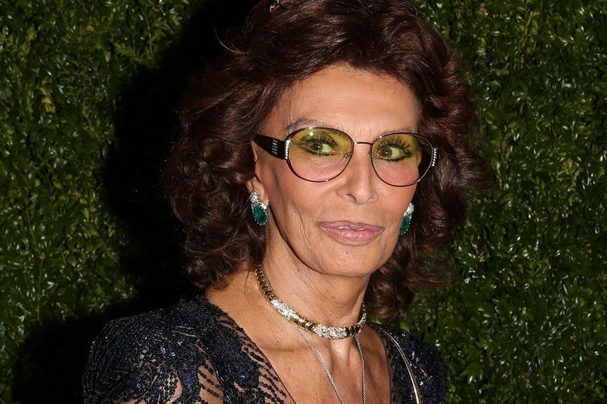 La actriz italiana Sophia Loren. (AP)