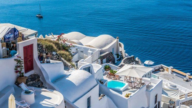 Santorini, Grecia.&nbsp;